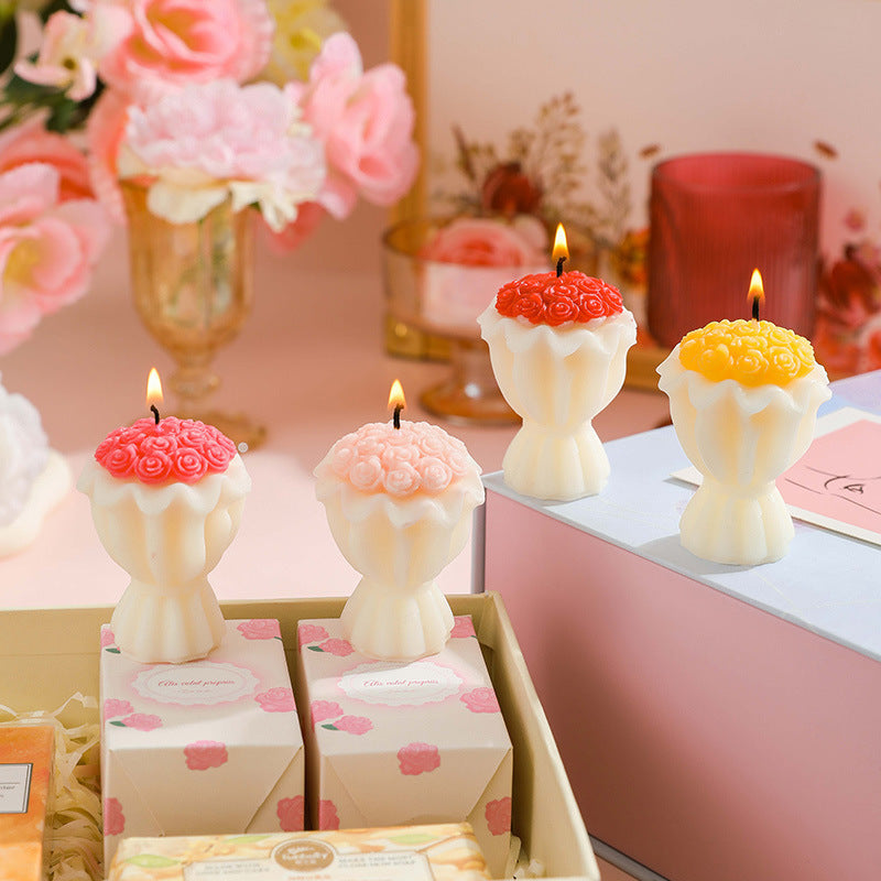 Scented Bouguet-Shaped Candles