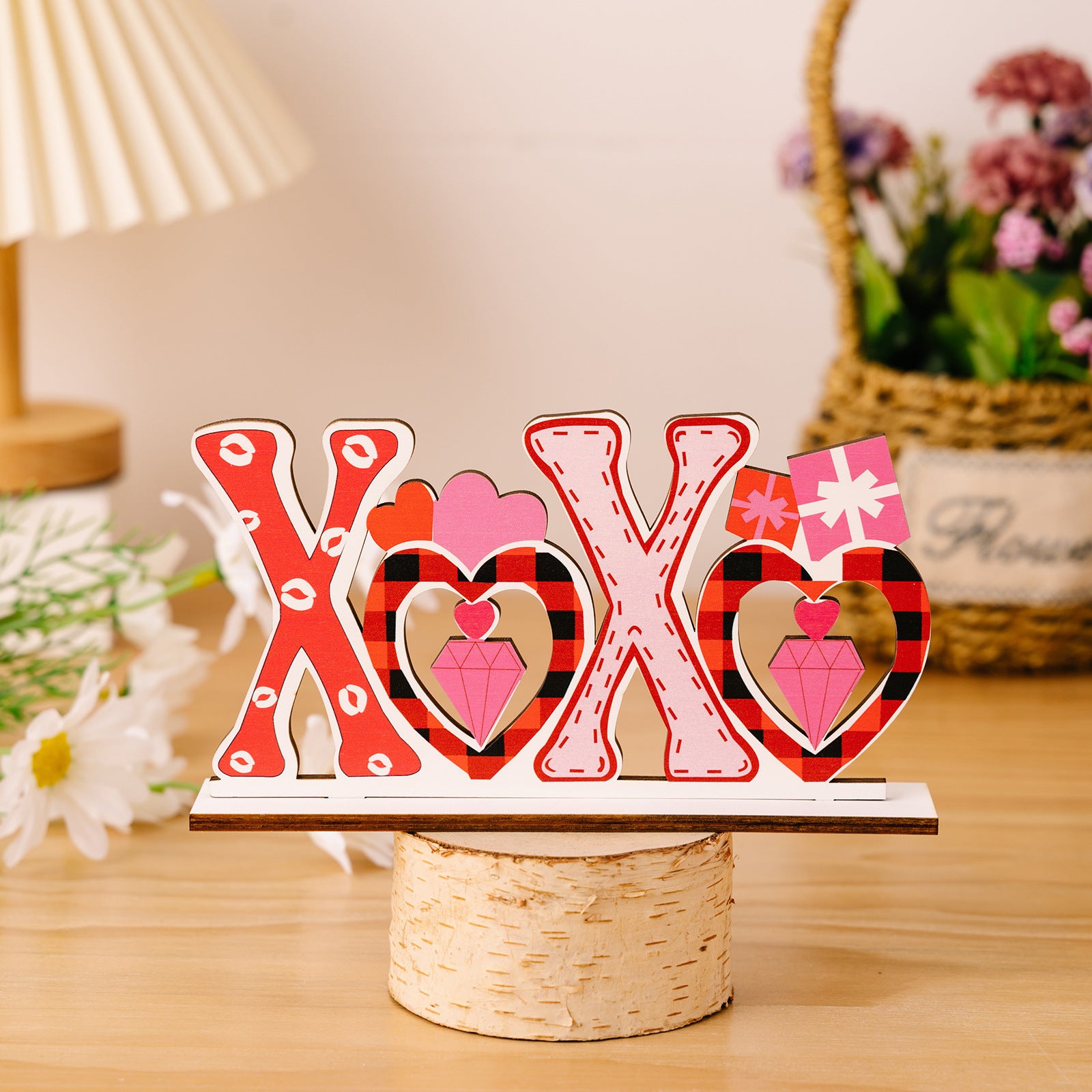 Handcrafted Wooden Love Décor