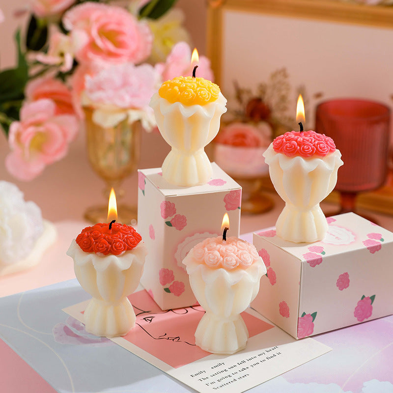 Scented Bouguet-Shaped Candles